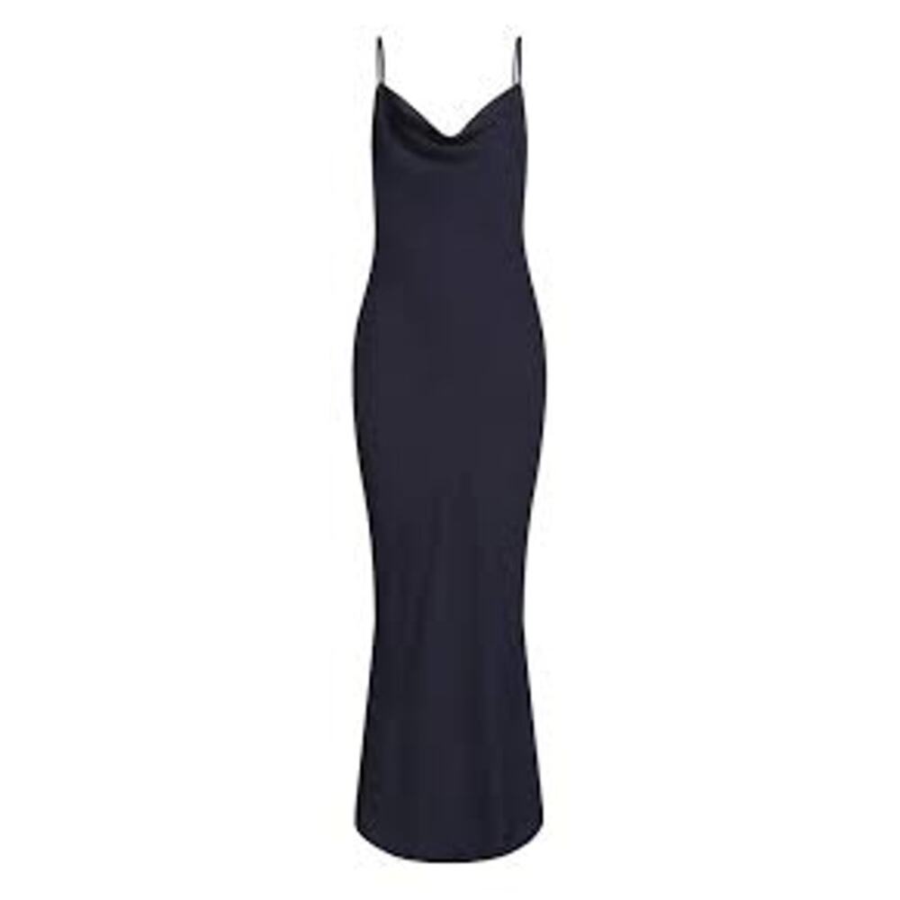 NWT Shona Joy Luxe Bias Cowl Slip Dress in Sapphire, 10